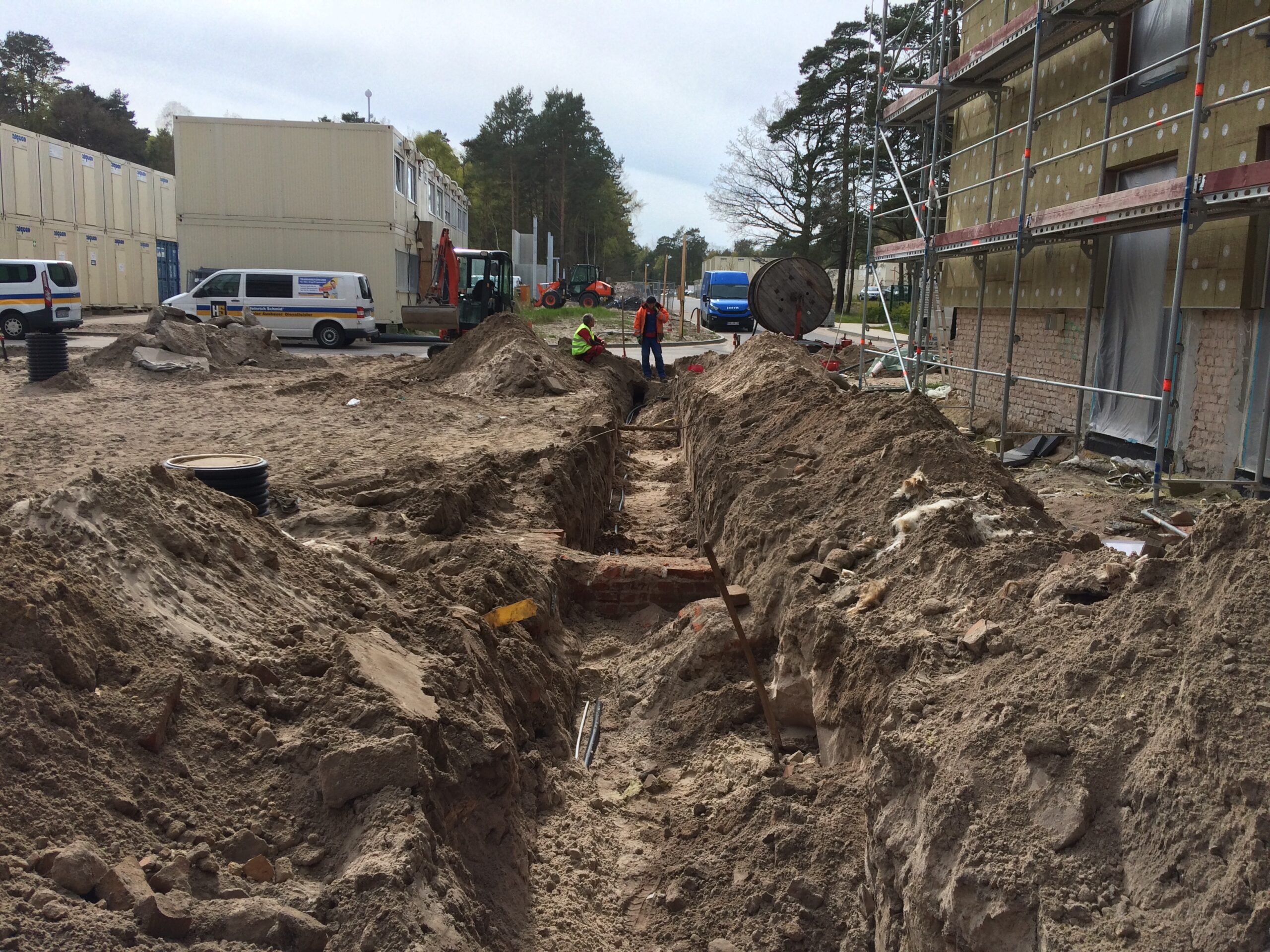 Block 1 wird saniert